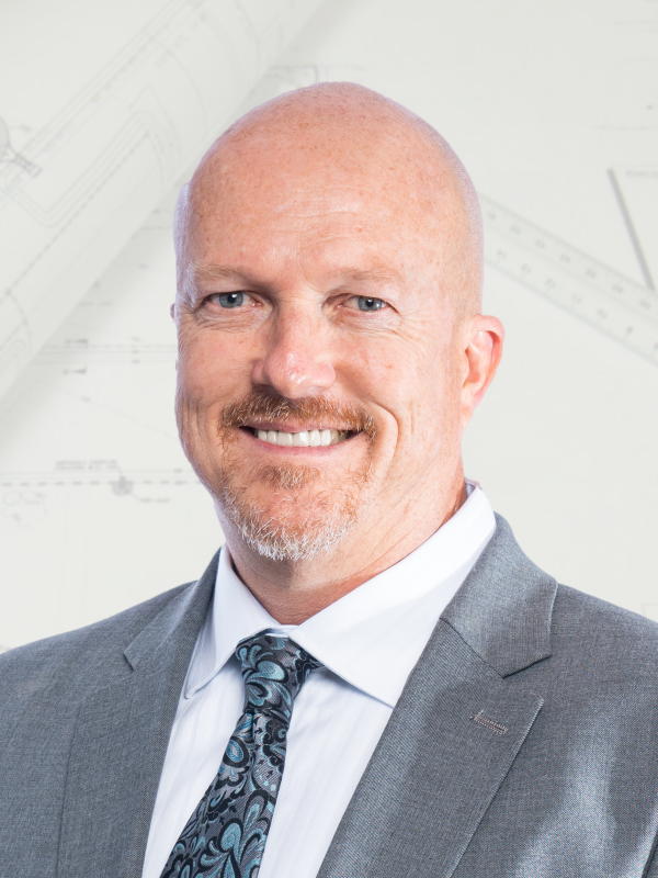Headshot of Pat Riley - Department Manager of Construction Services at Bleyl Engineering